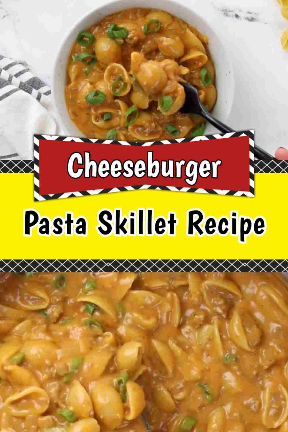 cheeseburger pasta skillet recipe 03