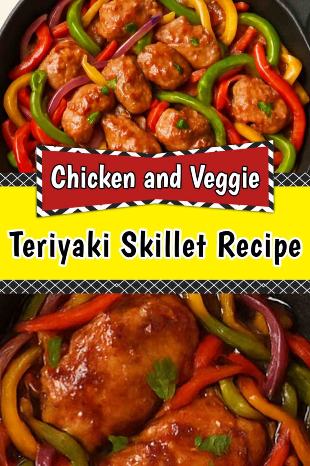 chicken and veggie teriyaki skillet recipe 04