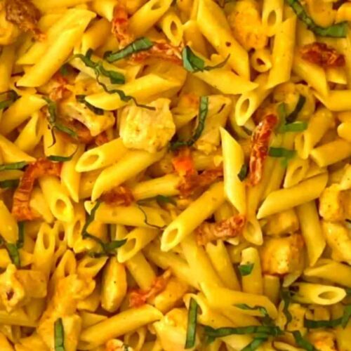 chicken mozzarella pasta recipe 00