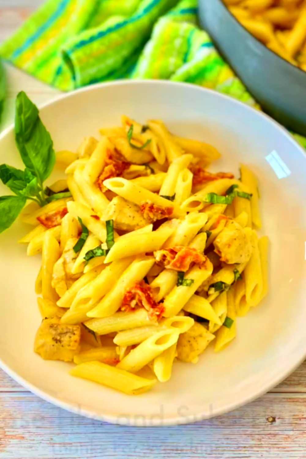 chicken mozzarella pasta recipe 05