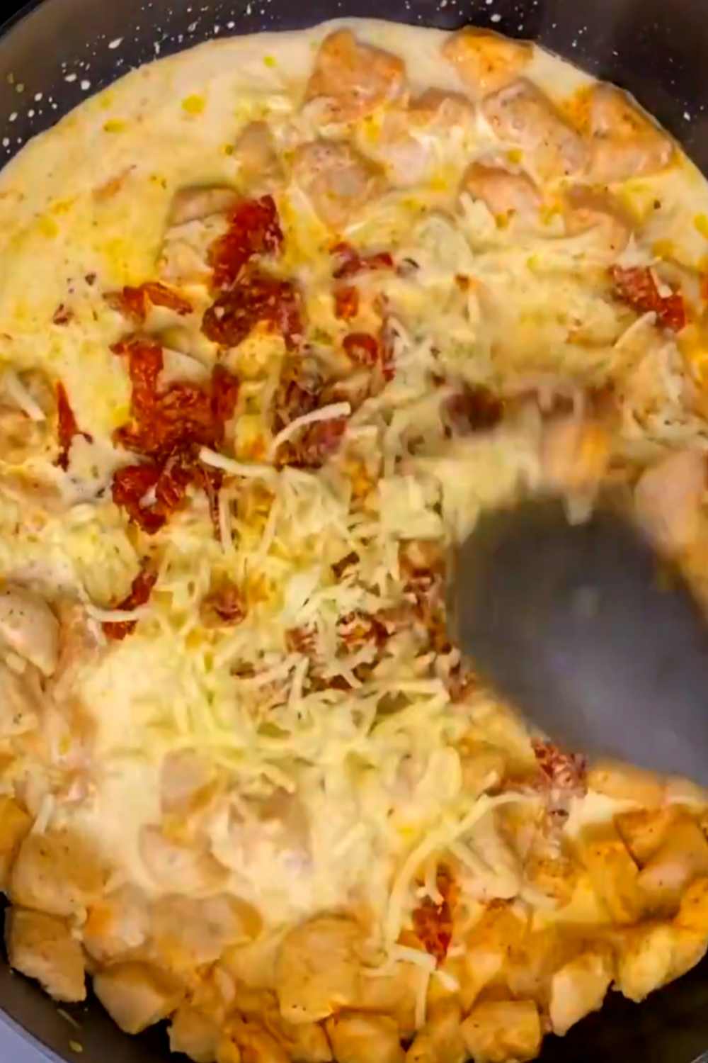 chicken mozzarella pasta recipe 06