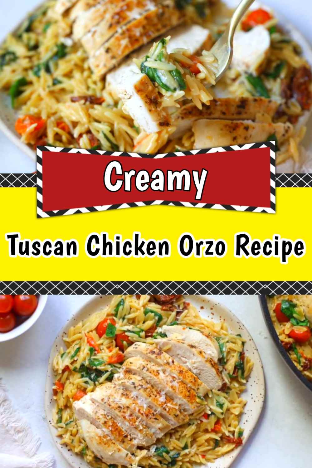 creamy tuscan chicken orzo recipe 1479