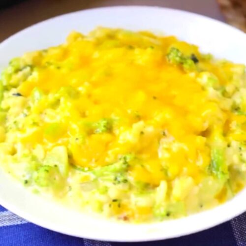 easy broccoli rice casserole recipe 03