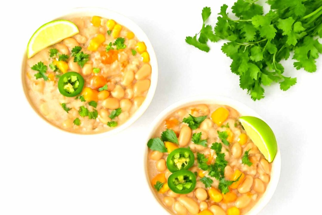 easy vegan white bean soup recipe instant pot 05
