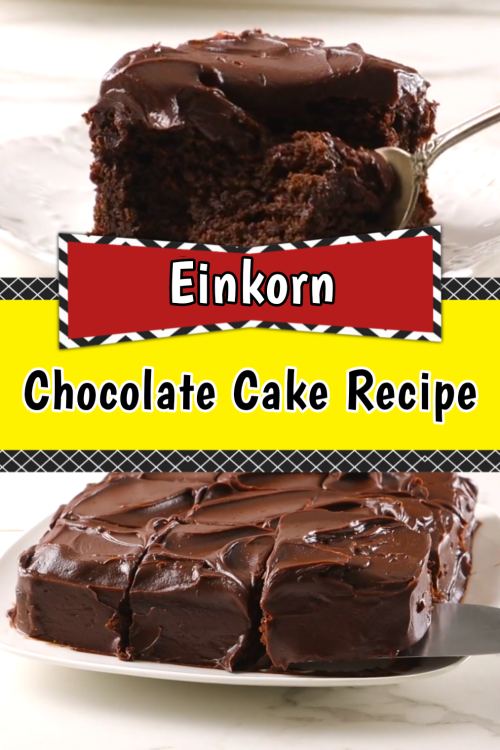 einkorn chocolate cake recipe 01