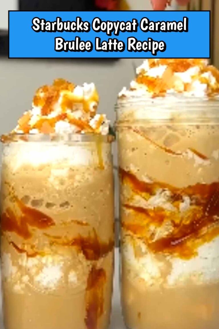 Starbucks Caramel Brulee Latte Recipe (Copycat)