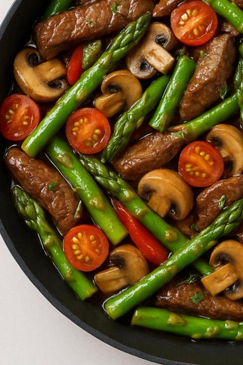 steak and asparagus stir fry recipe 03