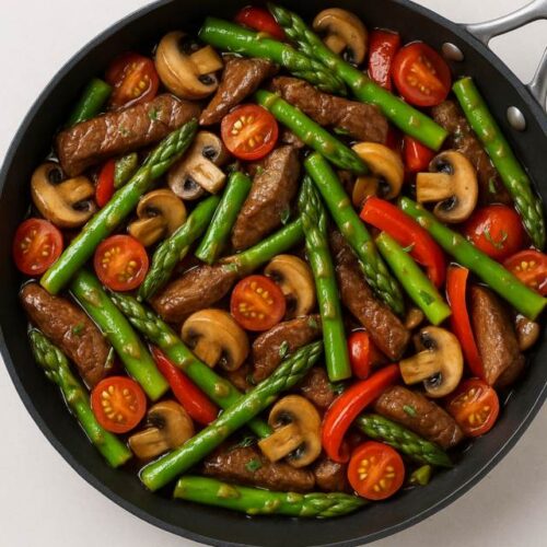steak and asparagus stir fry recipe 04