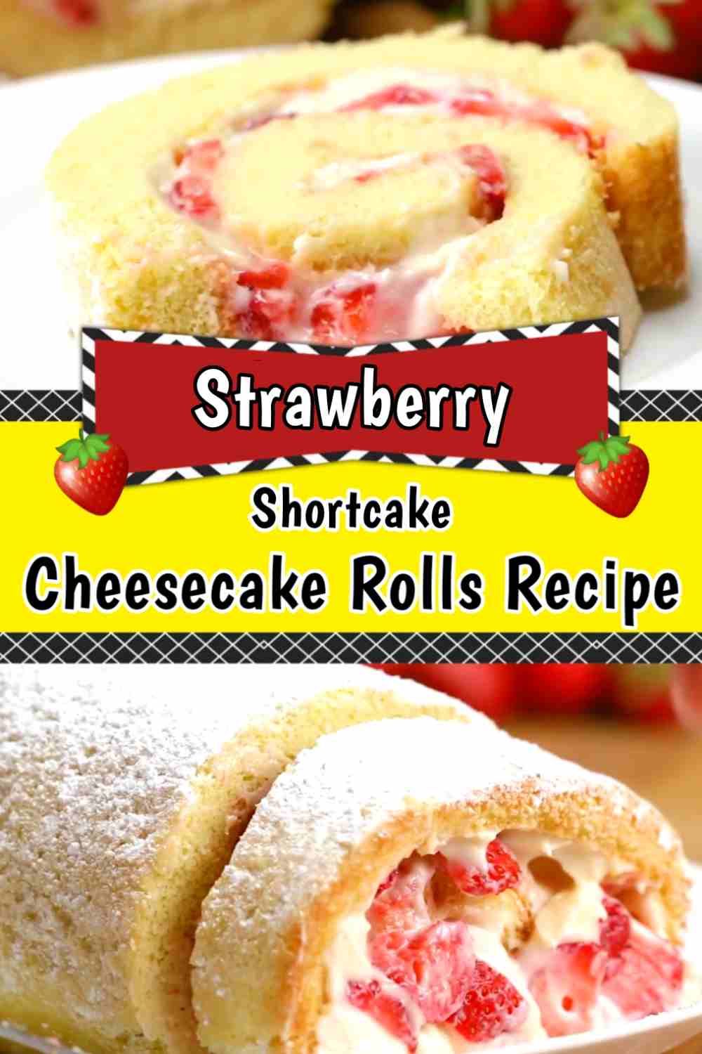 strawberry shortcake cheesecake rolls recipe 01