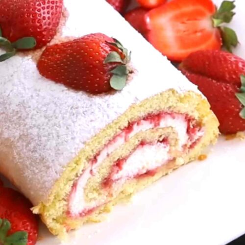 strawberry shortcake cheesecake rolls recipe 05