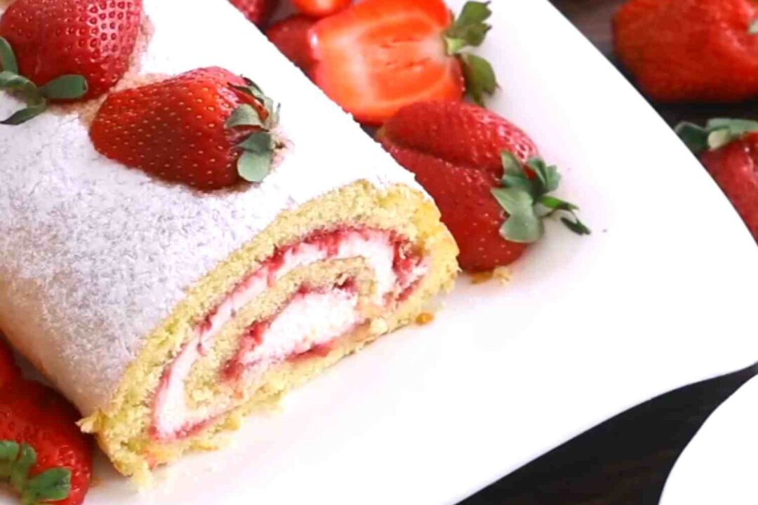 strawberry shortcake cheesecake rolls recipe 06